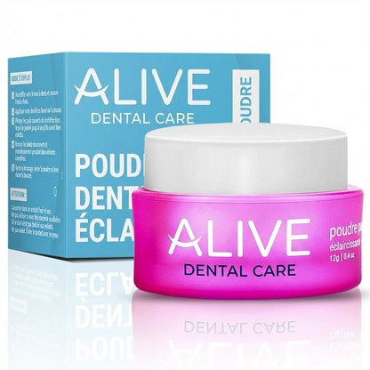 Alive Poudre Dentaire Éclaircissante