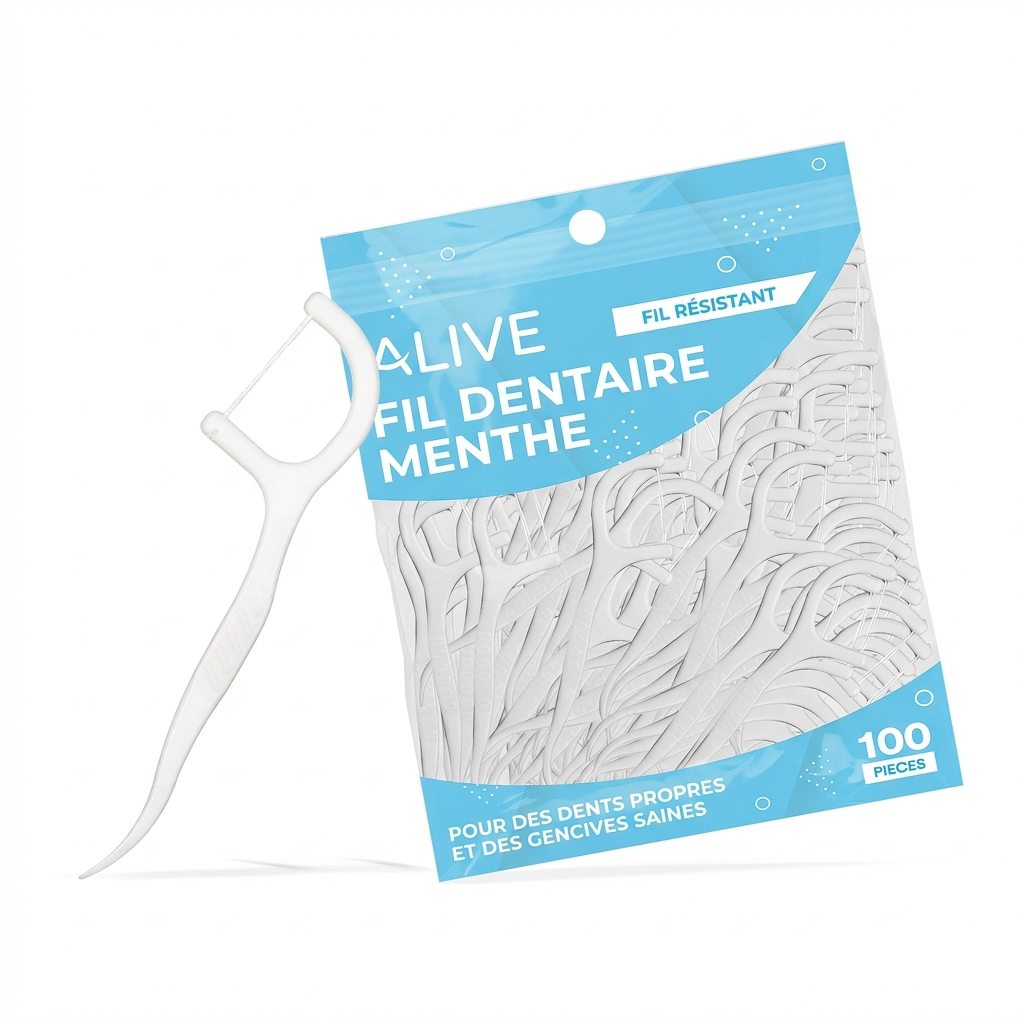 Alive Fil Dentaire Mentholé